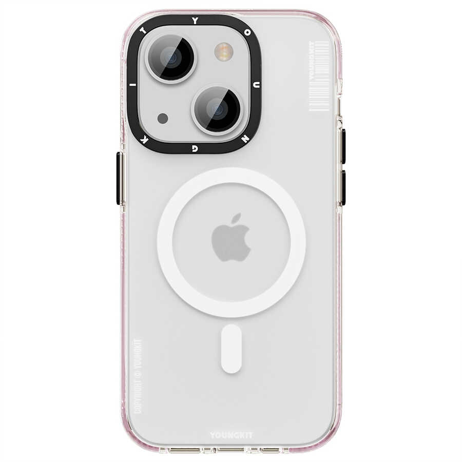 Apple iPhone 14 Plus Kılıf Magsafe Şarj Özellikli Youngkit Jane Sand Serisi Kapak