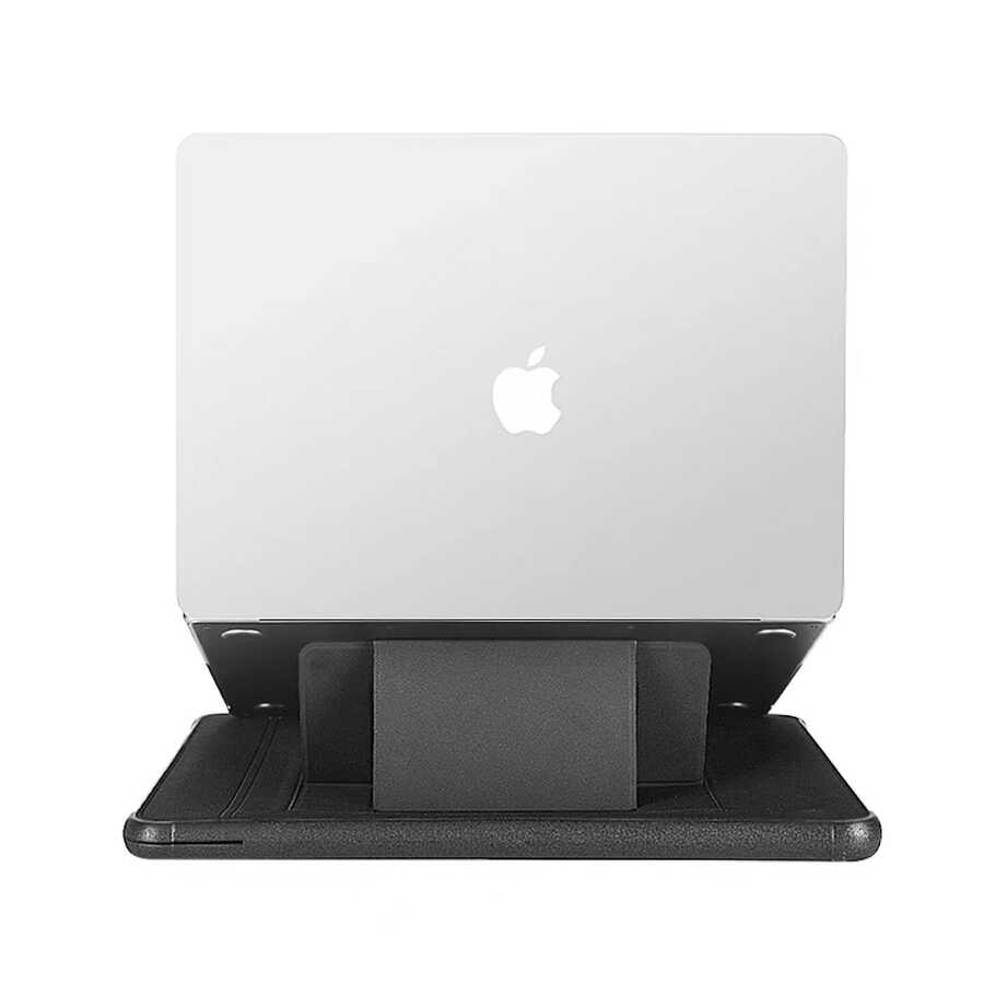 Apple Macbook 16.2' 2021 Wiwu Defender Stand Case Taşınabilir Standlı Magnetik PU Laptop Çantası
