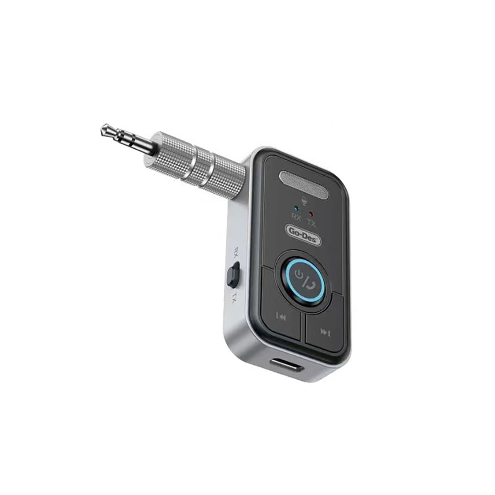 Go Des GD-BT206 Kablosuz Ses Alıcı Aux Girişli Bluetooth 5.3 Adaptör