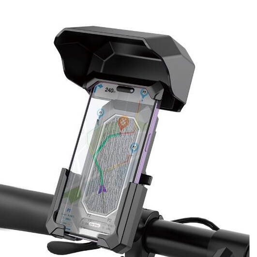 Go Des GD-HD906 Sarsıntı Önleyici Anti-UV Su Geçirmez Bisiklet ve Motosiklet Telefon Tutucu