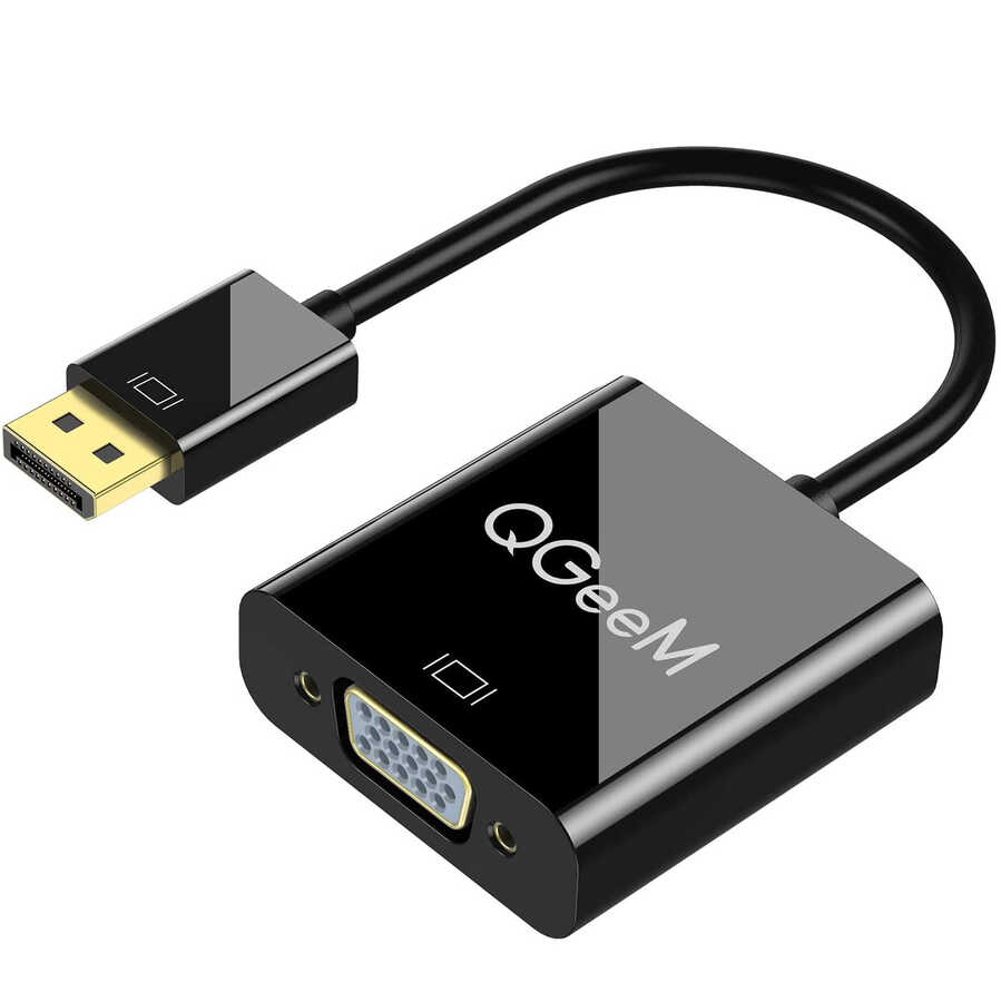 Qgeem QG-HD25 VGA To Display Port Dönüştürücü
